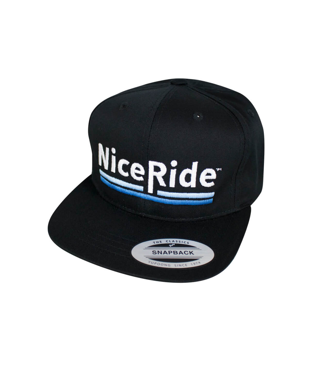 Low Tide Youth Hat featuring NiceRide logo on front and snapback style, perfect for any young hat enthusiast.
