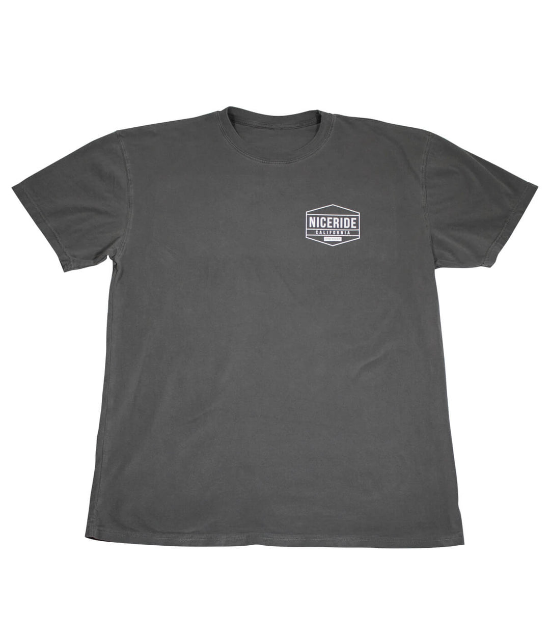 Good Times - Shadow cotton shirt featuring NICERIDE design on front, offering vintage style and unisex fit.