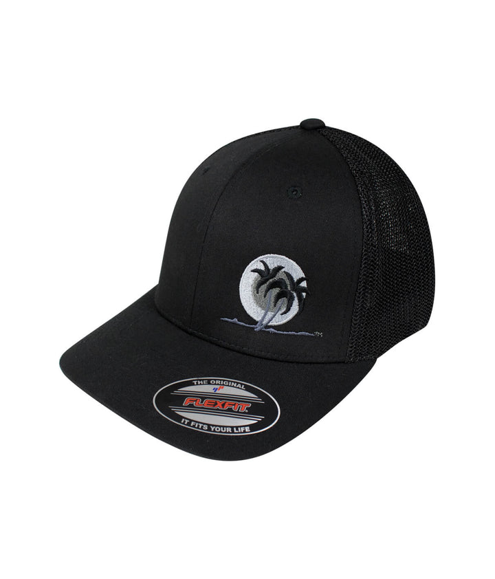 "Black Line" Meshback Flexfit Hat