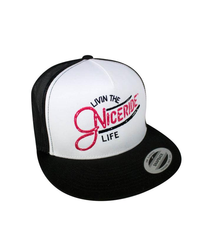 Tootsie Trucker Hat from NICERIDE featuring baseball design with embroidered logo, perfect summer accessory hat.