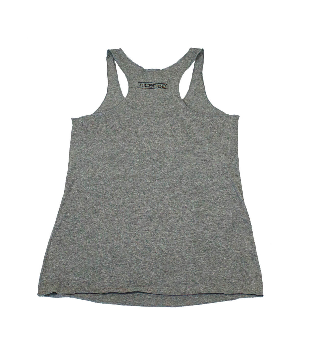 Next Level vintage style tank top for women in heather gray, featuring "Beach Please" design.