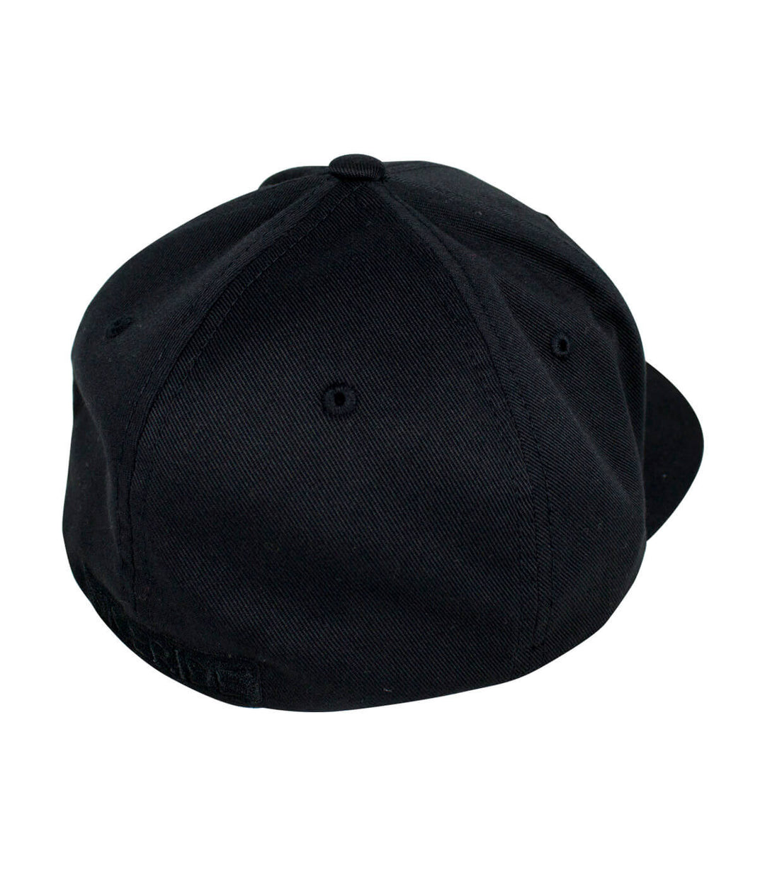 Back view of the Tone Classic Flexfit Hat featuring a solid black design.