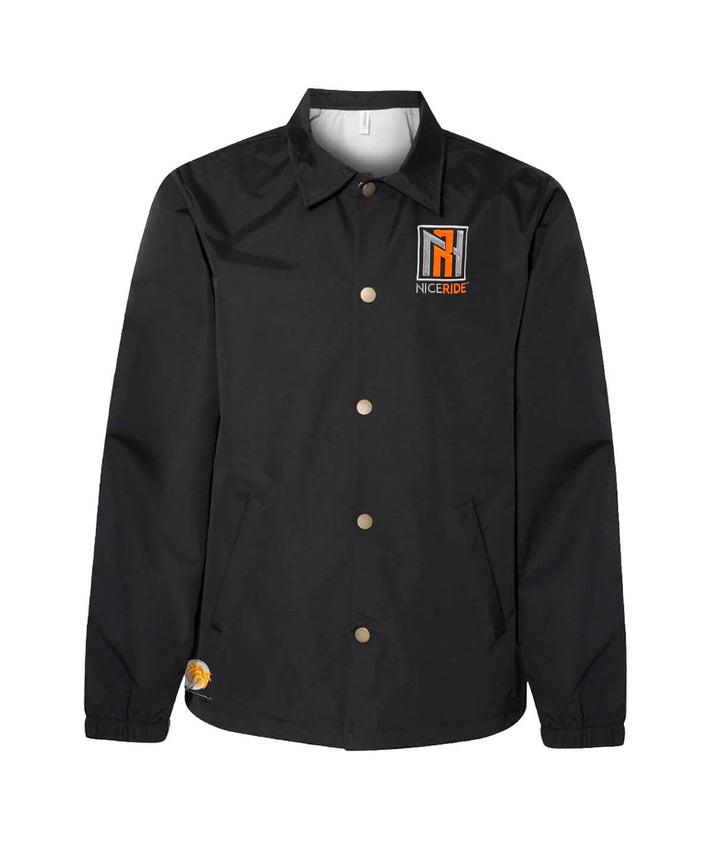 N-R Windbreaker Jacket with waterproof coating and NICERIDE logo on the front.