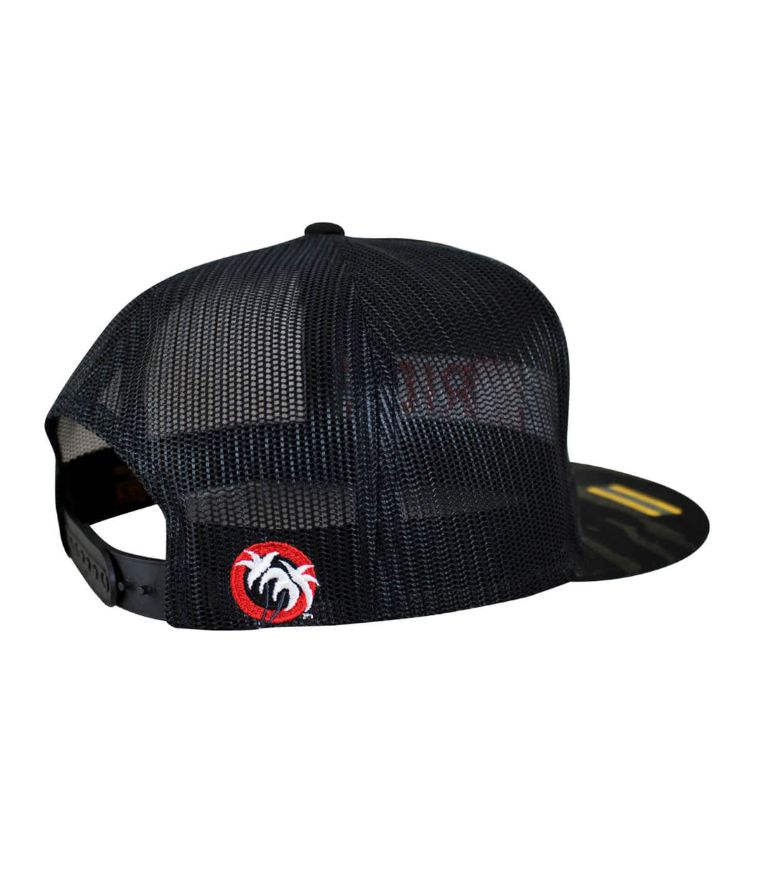 Back view of the Out Front Multicamo Trucker Hat featuring NICERIDE&