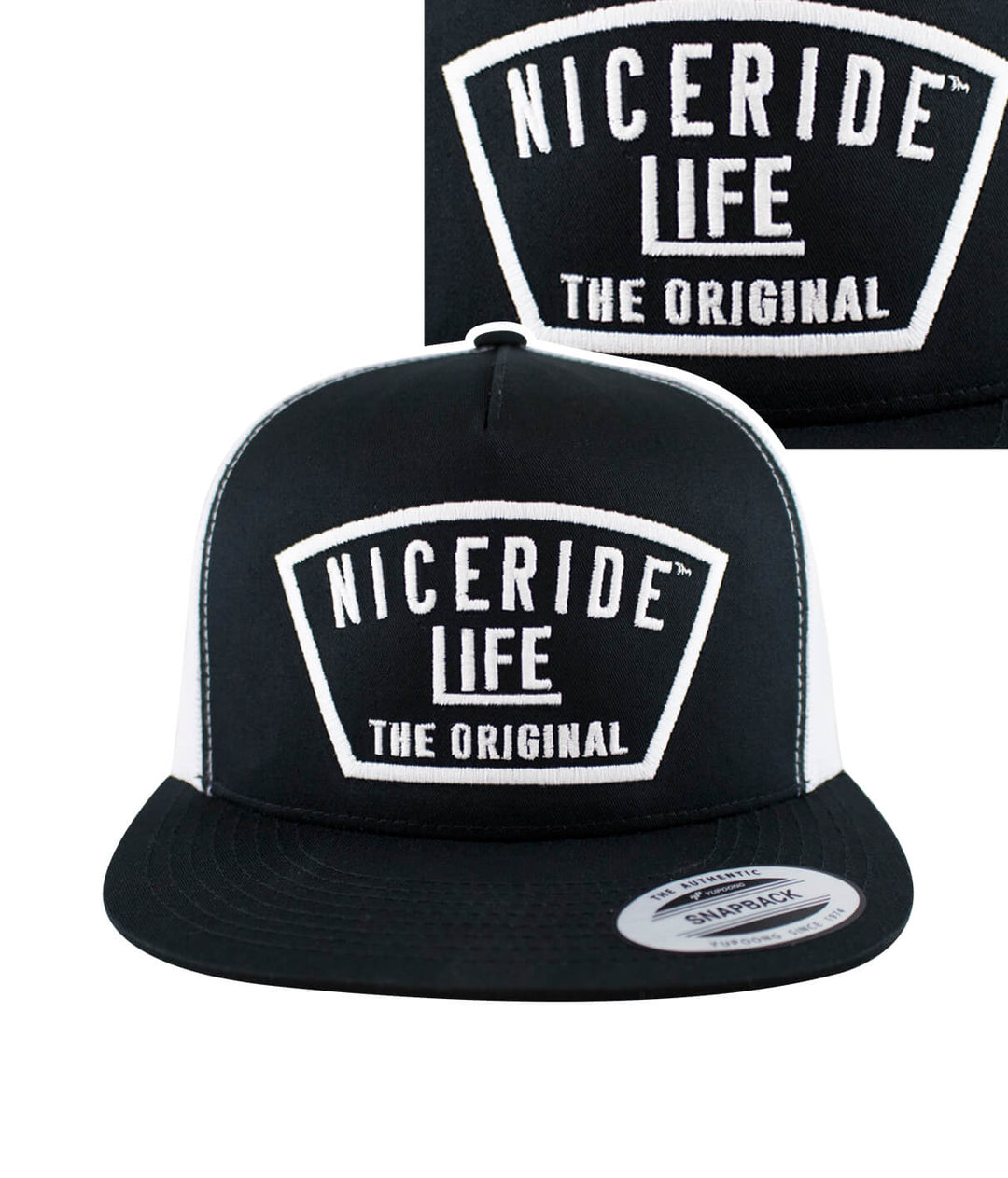 NICERIDE Life Trucker Hat featuring the &