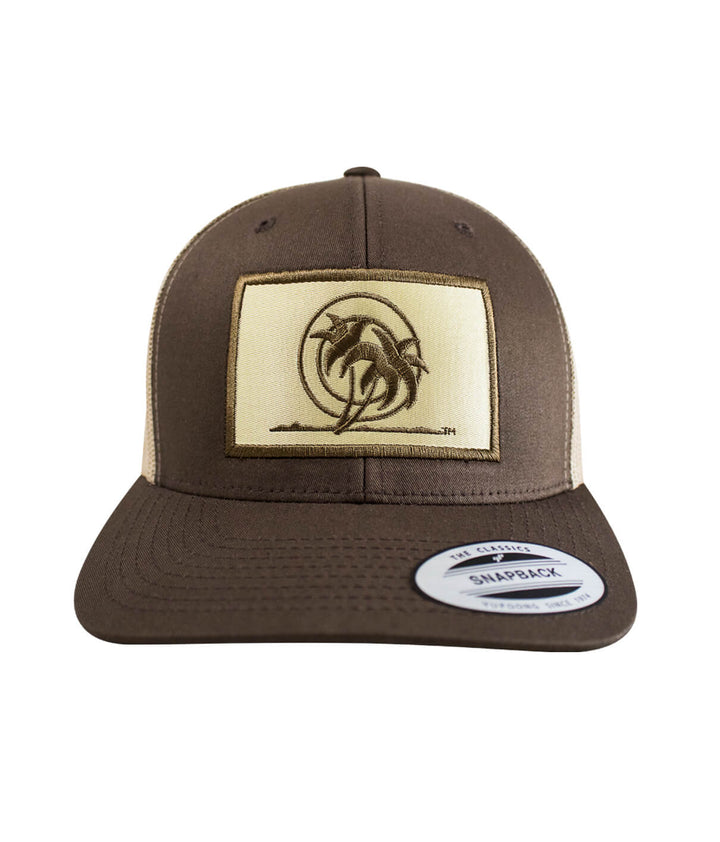 Classic Palm Patch Retro Trucker Hat featuring NICERIDE&