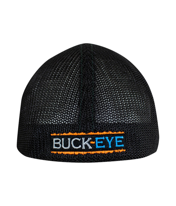Buck-Eye Explorer Classic Meshback Flexfit Hat featuring embroidered design on the back, perfect stylish hat.
