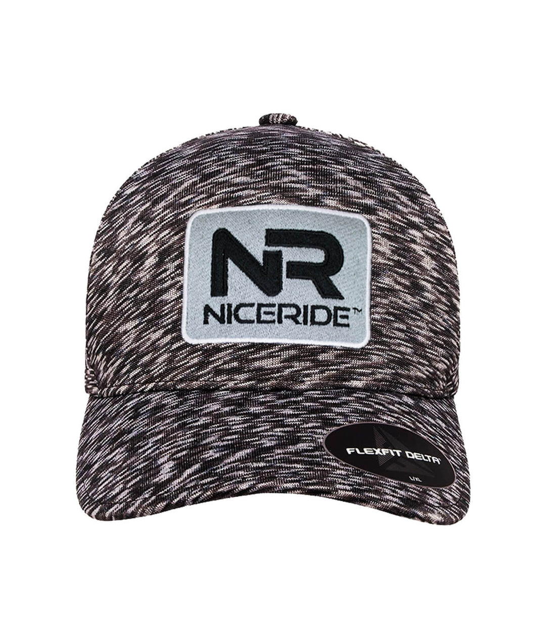 Target Performance Flexfit Seamless Unipanel Cap featuring NICERIDE logo and stylish design.