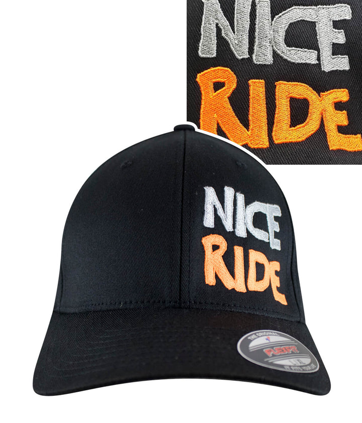 Black Classic Flexfit hat with &