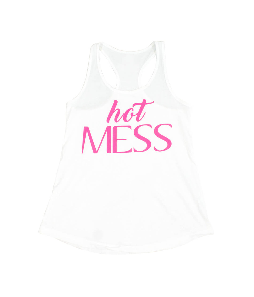 Hot Mess - White Next Level Women&