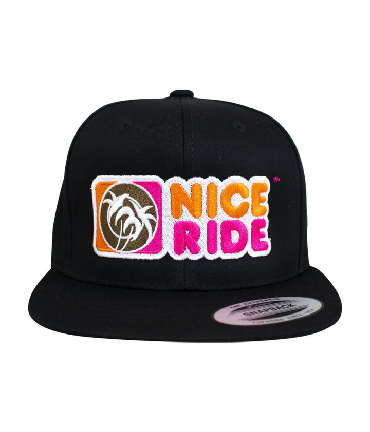 youth snapback hat featuring NICERIDE&
