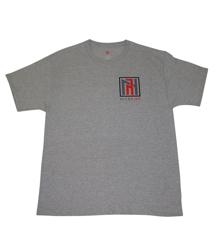 N-R Red - Black or Gray Hanes Men&