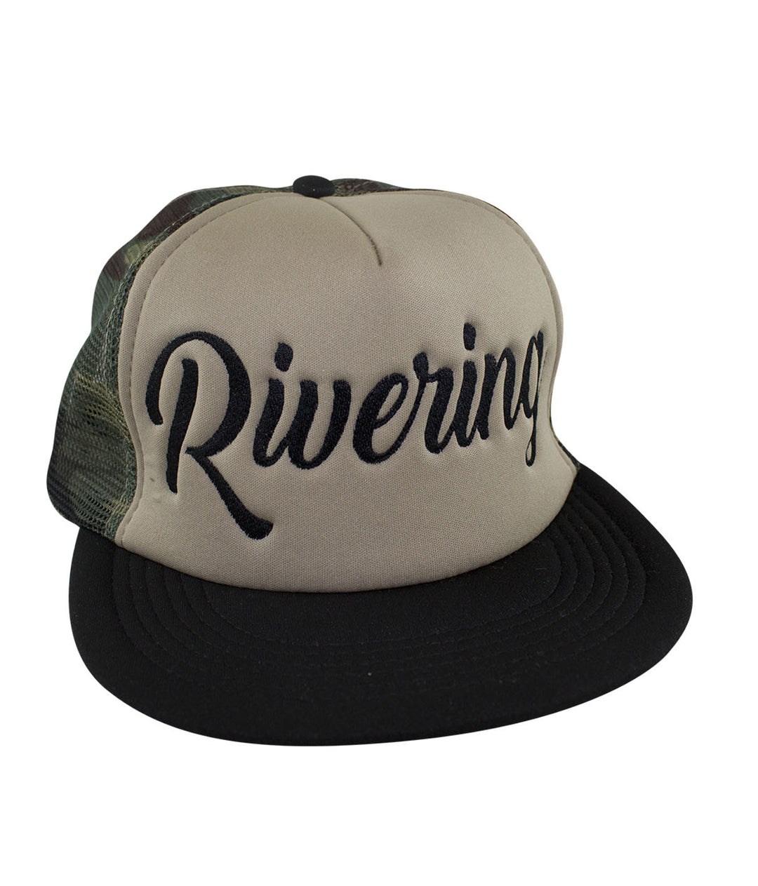Camo Foam Trucker Hat featuring &