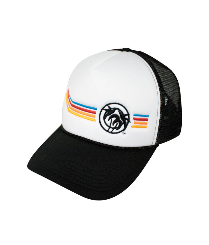 Aquarius Foam Trucker Hat, baseball cap with embroidery, a stylish and comfortable hat.
