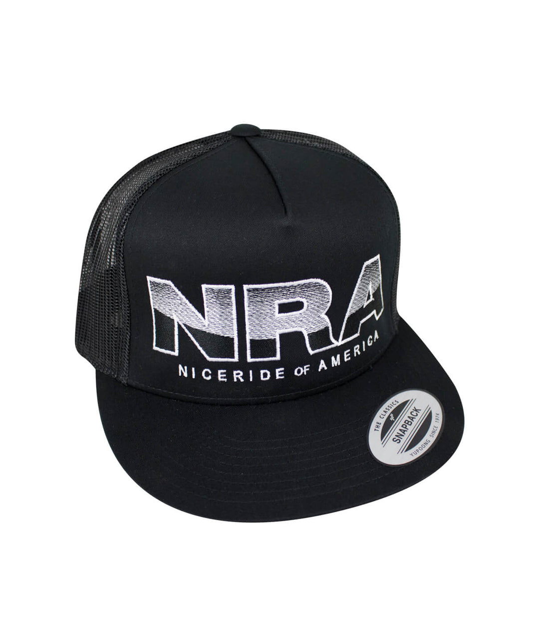 Conservative trucker hat featuring NICERIDE&