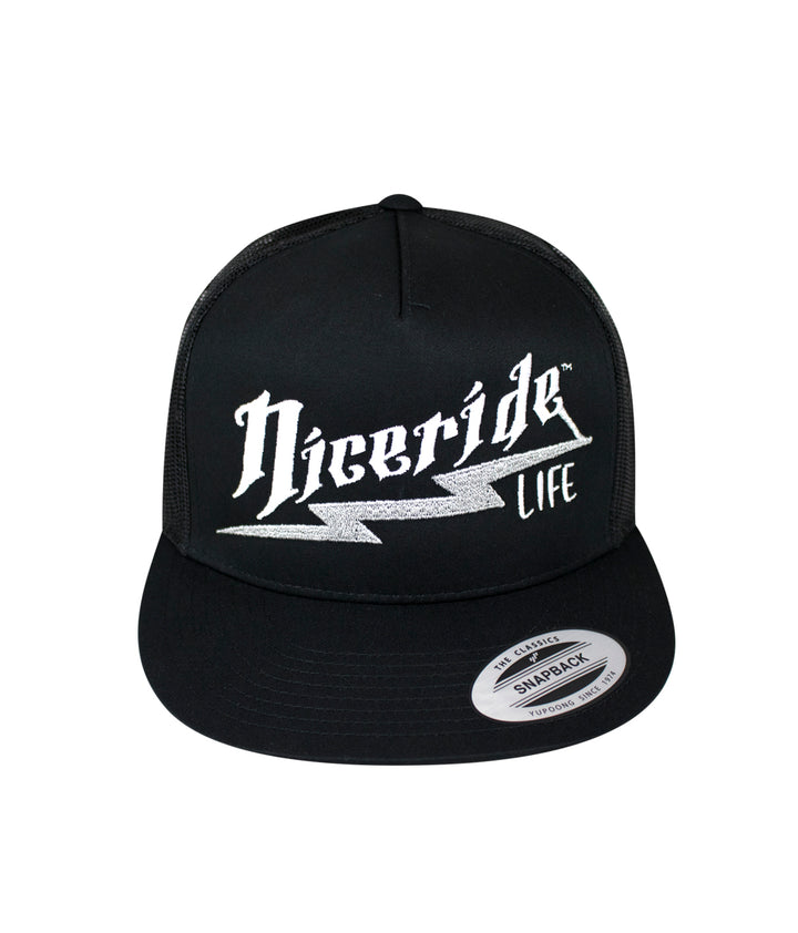 Shocker trucker hat featuring NICERIDE&