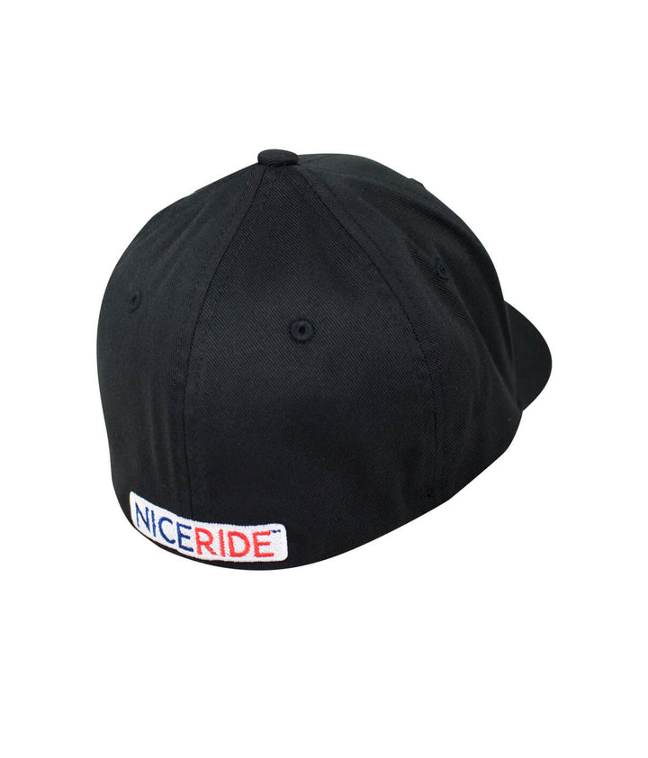 Back view of the Spirit of 76 Classic Flexfit Hat featuring NICERIDE logo embroidery.