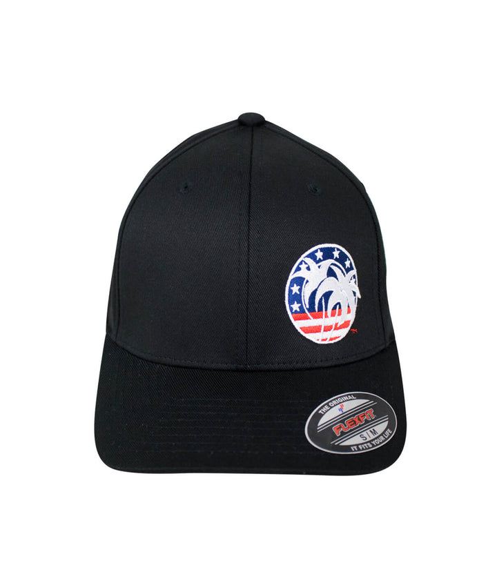 Spirit of 76 Classic Flexfit Hat with embroidered design, made in the USA, featuring the word hat.