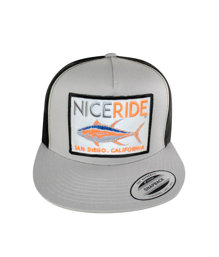 Sorry Charlie Patch Trucker Hat, NICERIDE embroidered cap, classic baseball hat, San Diego design, stylish hat for outdoor wear.