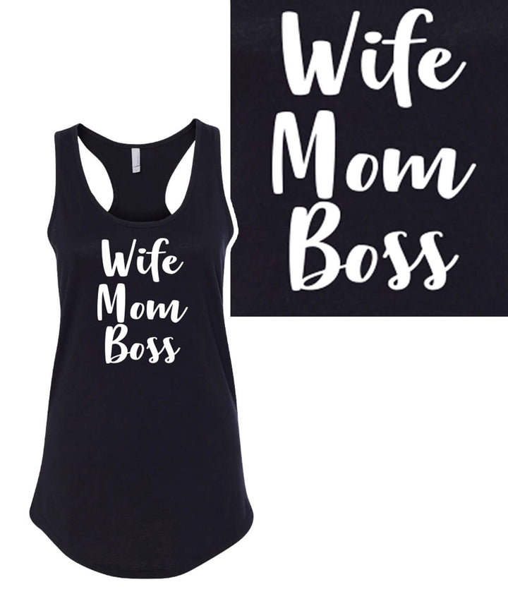 Wife, Mom, Boss - Black Next Level Women&