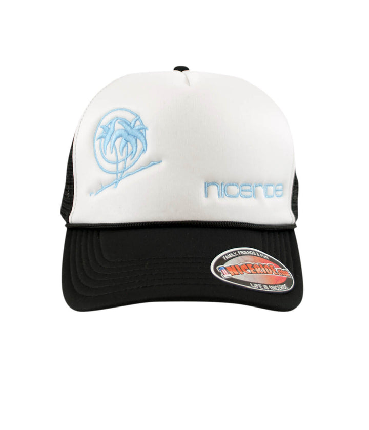 Spring Break Foam Trucker hat featuring NICERIDE&