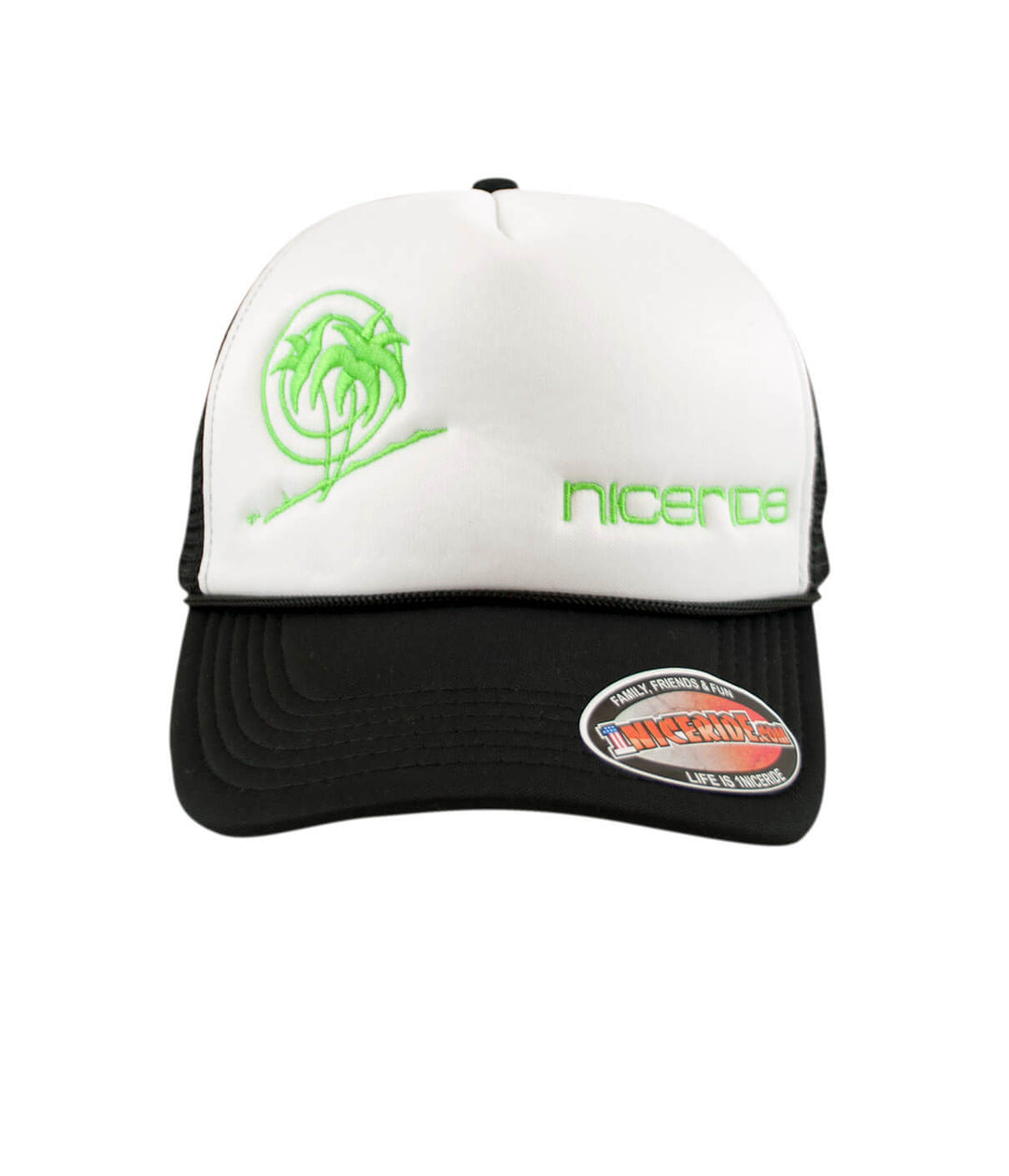 Spring Break Foam Trucker hat with NICERIDE&