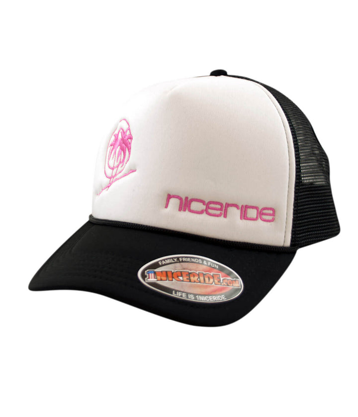 Spring Break Foam Trucker hat featuring NICERIDE&