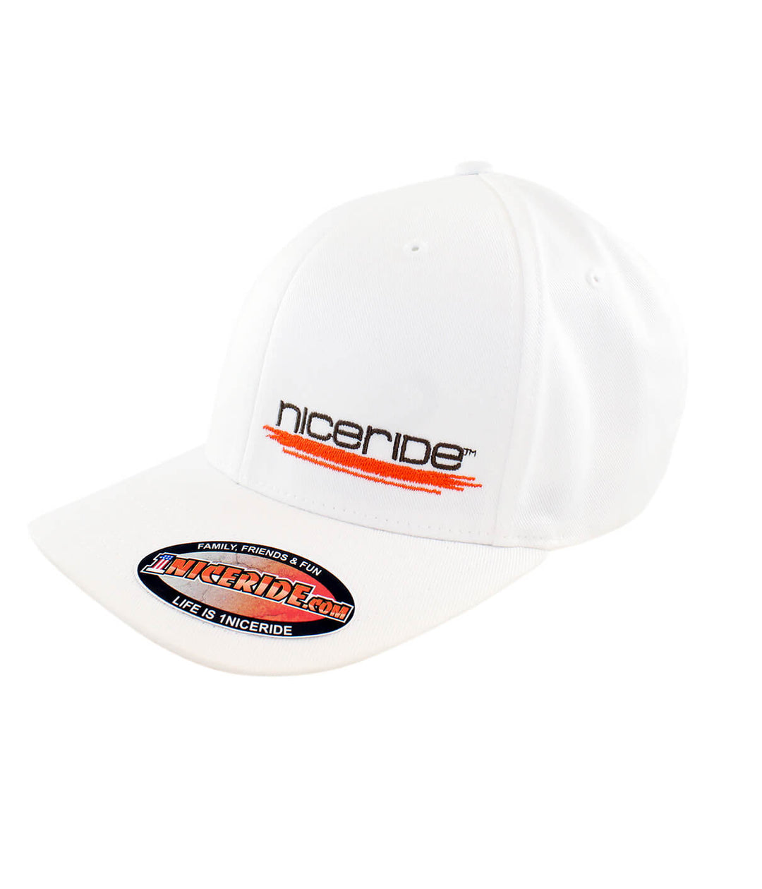 Sunrise Classic Flexfit Hat featuring NICERIDE logo, perfect for casual style and comfort. Ideal hat for outdoor activities.