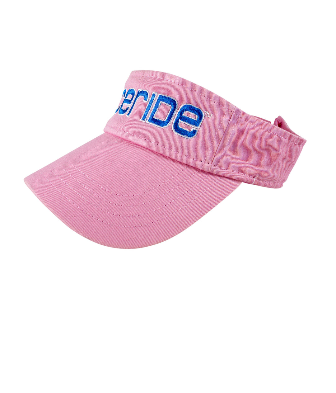 Pink visor with NICERIDE&