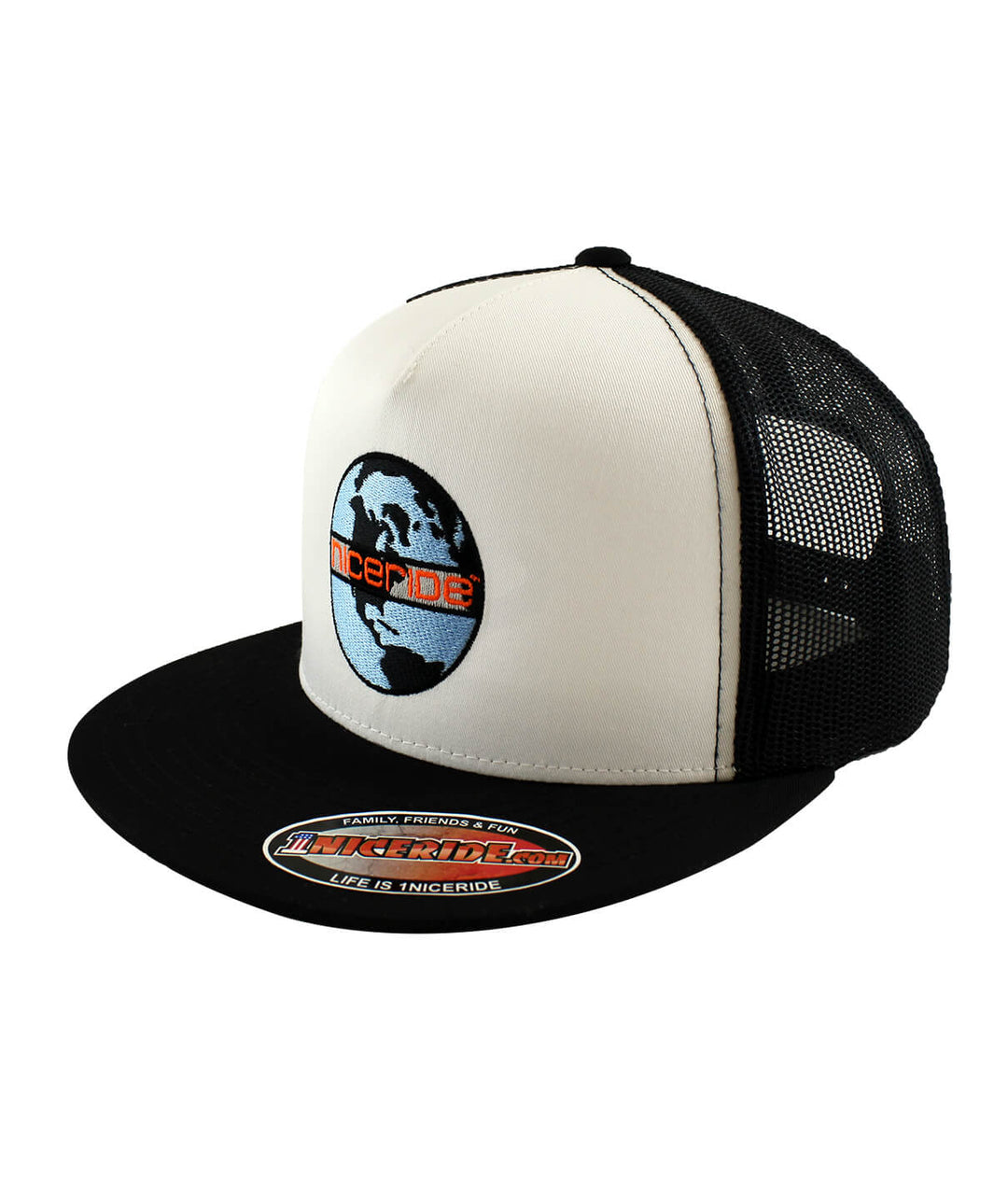 Global Trucker Hat featuring NICERIDE&