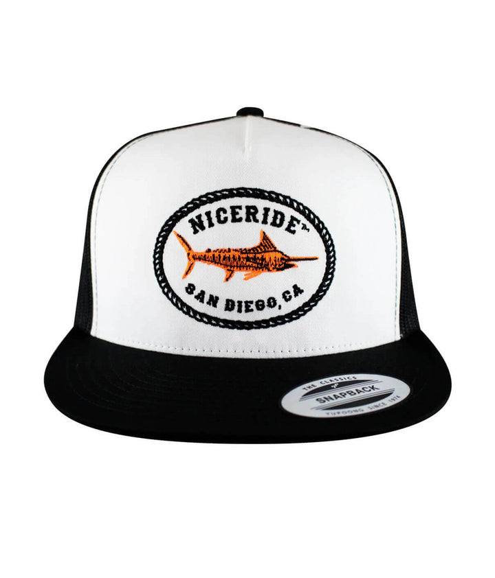 Reeling It In Trucker Hat, a fishing hat with NICERIDE&