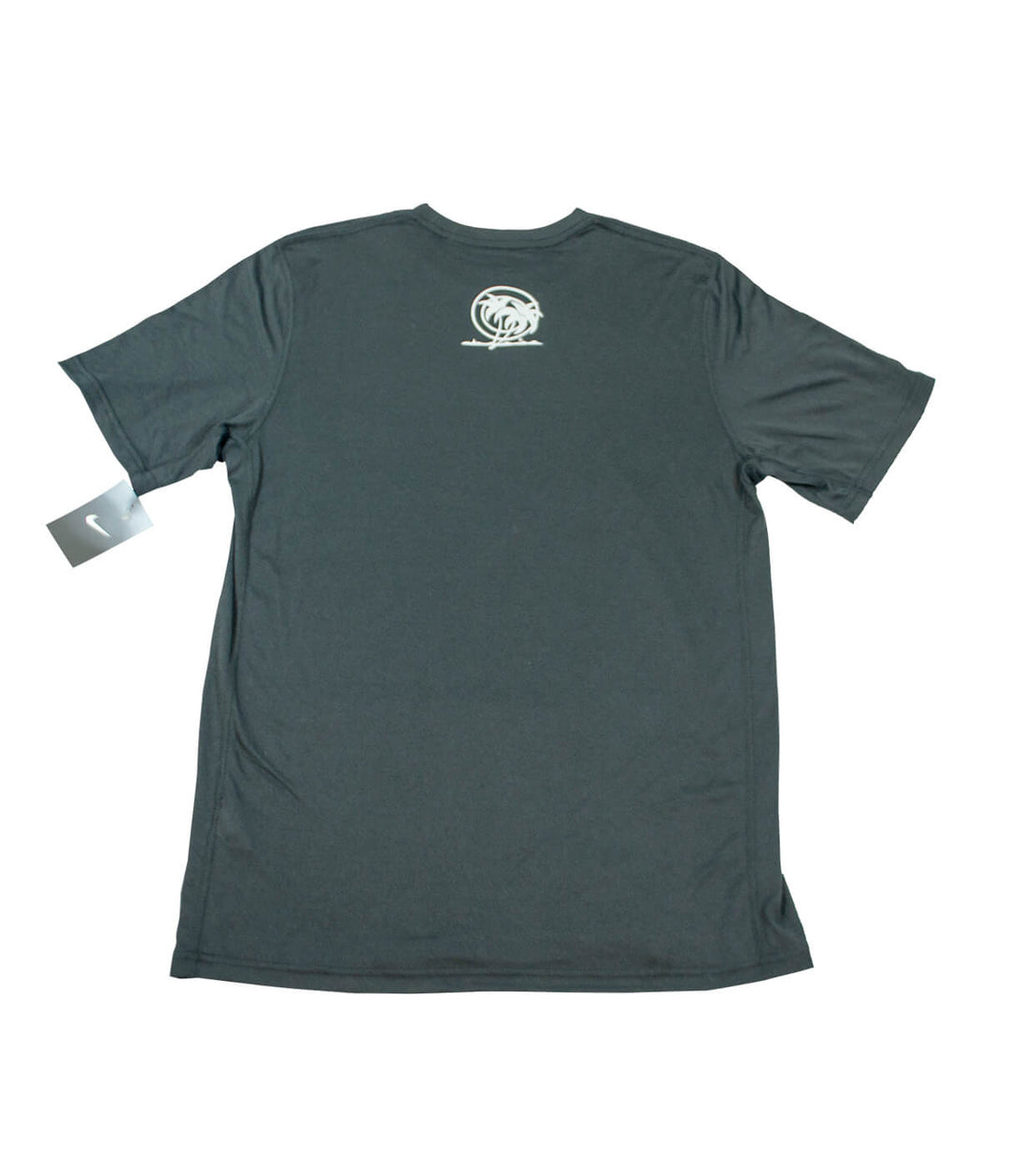 Classic Palm NIKE Dri-Fit shirt showing the back design and logo printed on the center rear yoke.